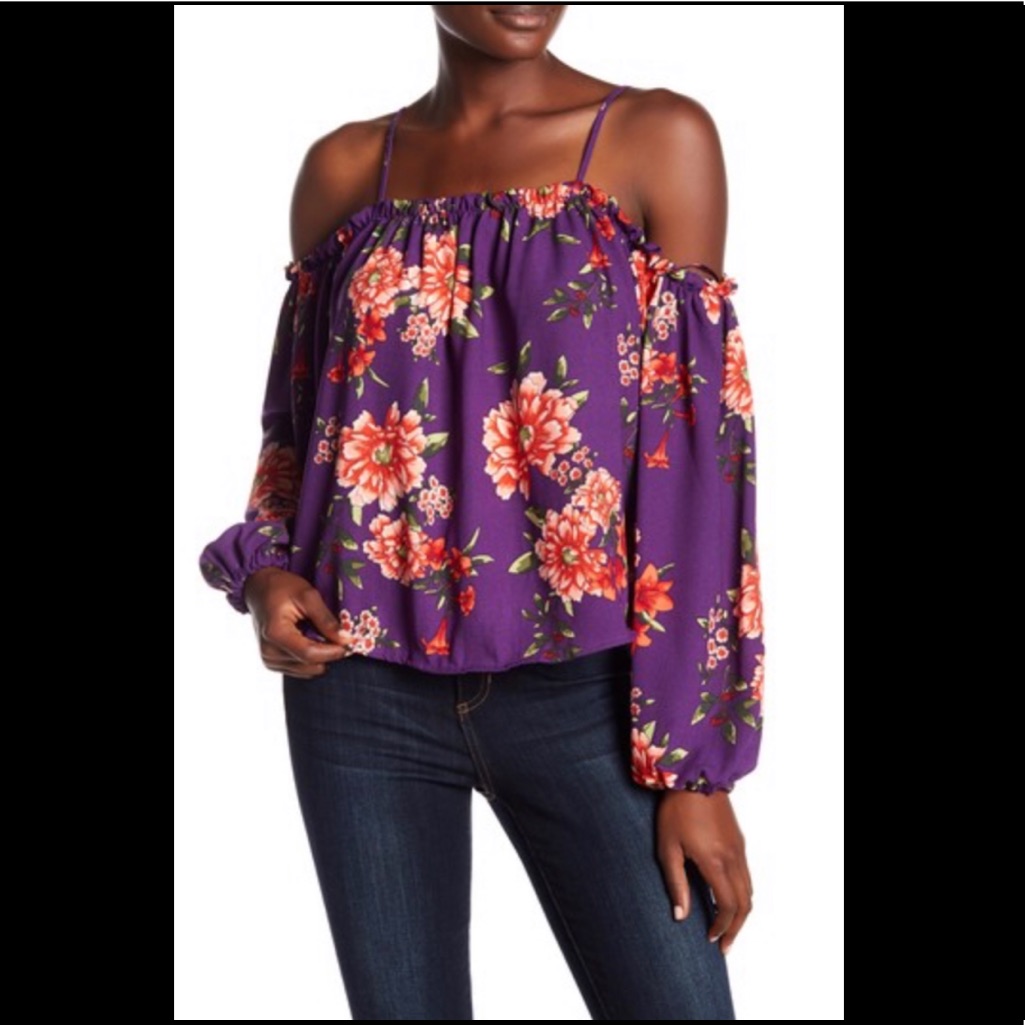 Brand New Romeo  Juliet Couture Floral Top S